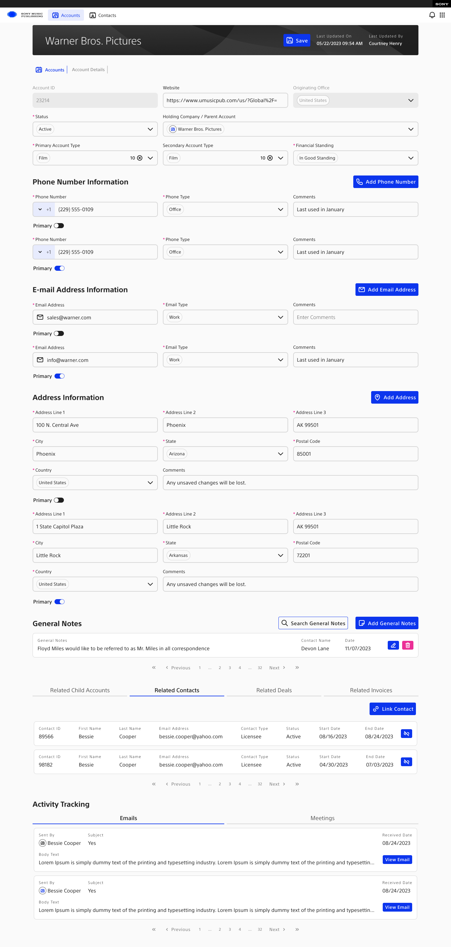 Address editor — state 2